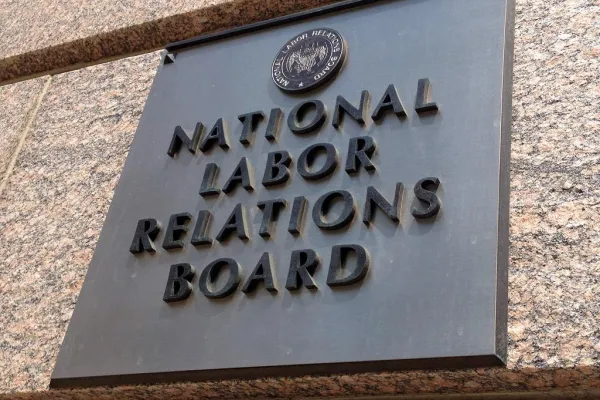 National Labor Relations Board Plaque